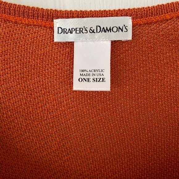 Autumn Fall Draper’s & Damon’s One Size Poncho - Picture 2 of 5